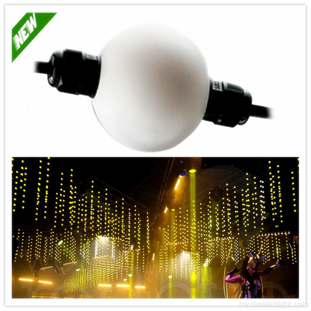 ရေစိုခံ Outdoor RGB 3D pixel ball strobe ဦး ဆောင်ခဲ့သည်