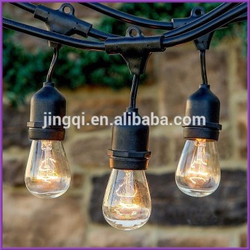 21 Foot E26 Vintage Style Heavy Duty String Light - 10 Sockets