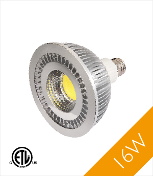 ETL cETL 16W PAR38 LED Halogen Spotlight