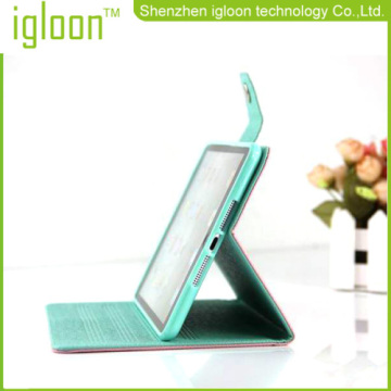 Cuoio di caramelle colorate Case Cover Stand con telaio morbido per Ipad Mini