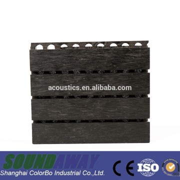 Wooden fiberglass acoustic panel