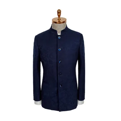 China Manufacturer blue groomsmen suit men slim fit wedding suit formal business man suit