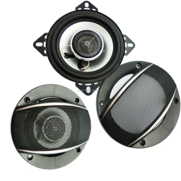 OEM 1ペア4インチ100W 2ダストカバーとオーディオケーブル付きカースピーカー