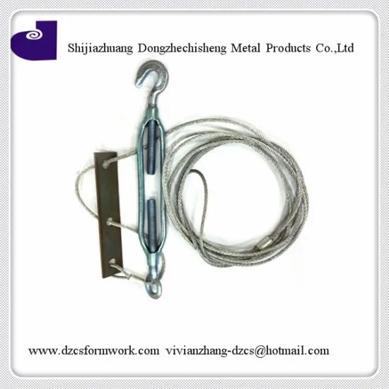 3/4*5.8m forged Korea type heavy duty metal hook and eye