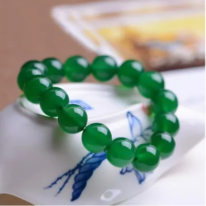 Handmade Natural Jade Bracelet for Women and Men