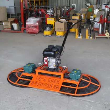 Save time and effort concrete finishing trowel