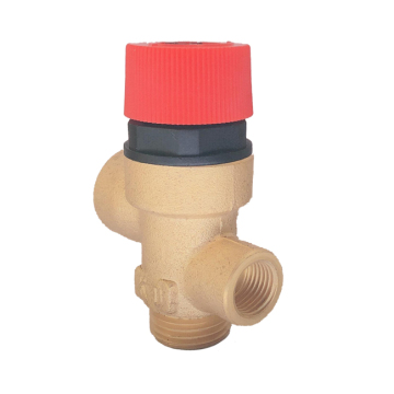 High-Temperature Eco-Friendly Luxury Minimalist Durable Brass Safety Valve by KAIDI