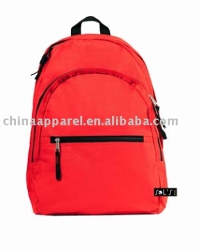 Red backpack