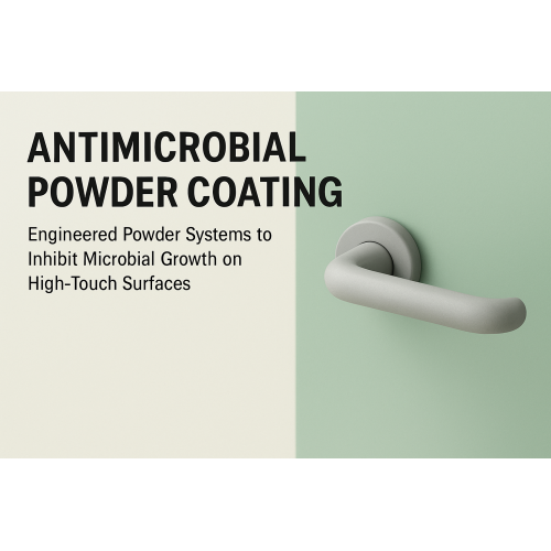 Антимикробное порошковое покрытие, способствующее росту микробов