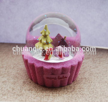 Custom Snow Water Globe Souvenir Home Decoration,OEM water polo decorations