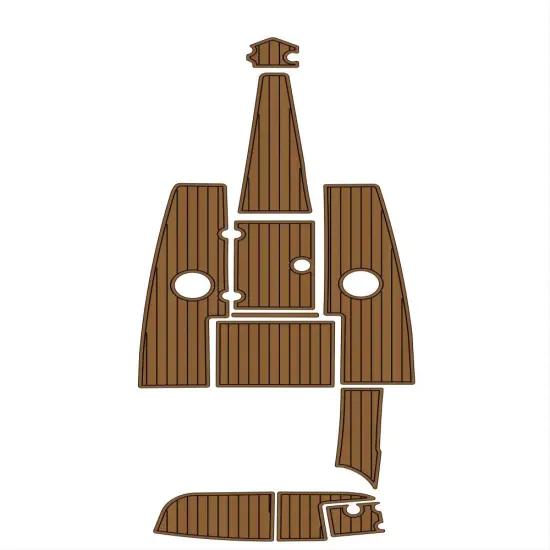 2011 Crownline 21SS Swim Platform Boat Teak Deck Floor Pad with Adhesive
