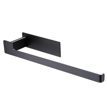 Self-Adhesive Bathroom Kitchen Towel Rail: No Drilling, Stainless Steel Design, 33.5CM