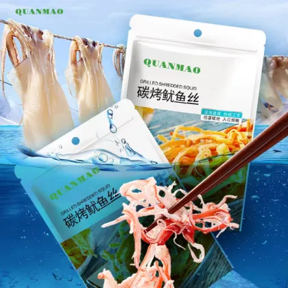 Delicious Dried Squid Strips for Snacking