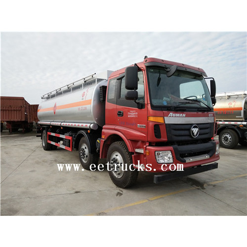 Auman 8 wheel 21 CBM Fuel Tanker Trucks