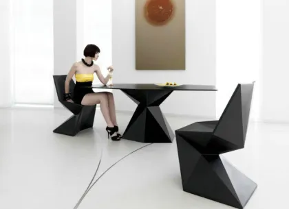 Vondom Vertex Luxury Molded Plastic Patio Chair