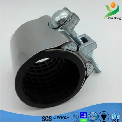 SJW-F subsea pipe repair clamps galvanize steel pipe types of coupling fabricated pipe clamps