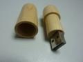 Paling populer kayu USB Flash Drives USB2.0 dengan disesuaikan dengan Logo