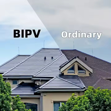 Customized Multisize IP68 Protected 70W schwarzer Solarpanel für BIPV-Dachfliesen