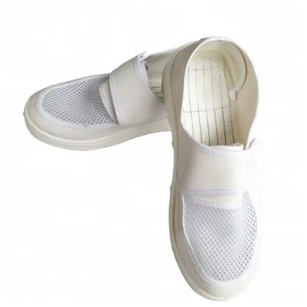 anti-static pvc shoes used in electronics cleanroom