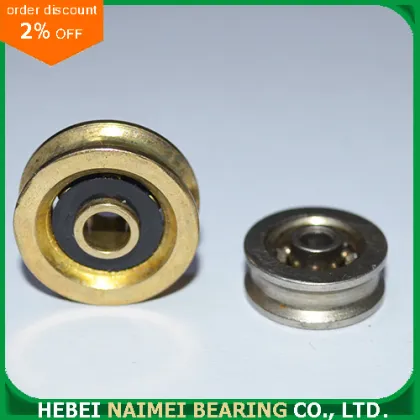 U Groove Ball Bearing Wheel