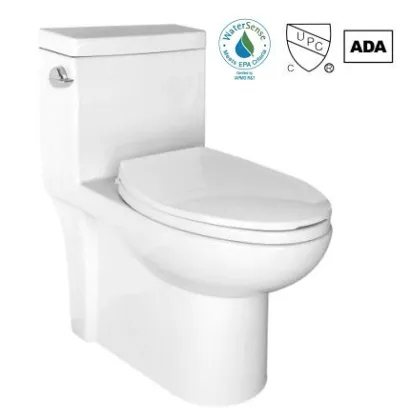 Ceramic Siphonic S-Trap One Piece Toilet