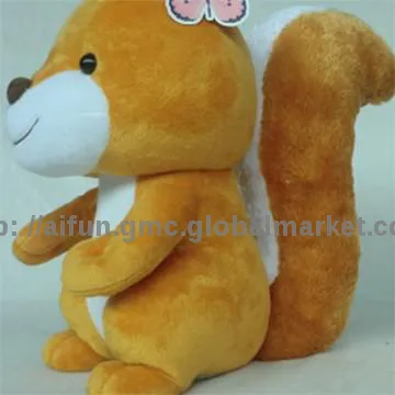 Soft Filled Toy, Golden Squirrels, Wild animal toys series