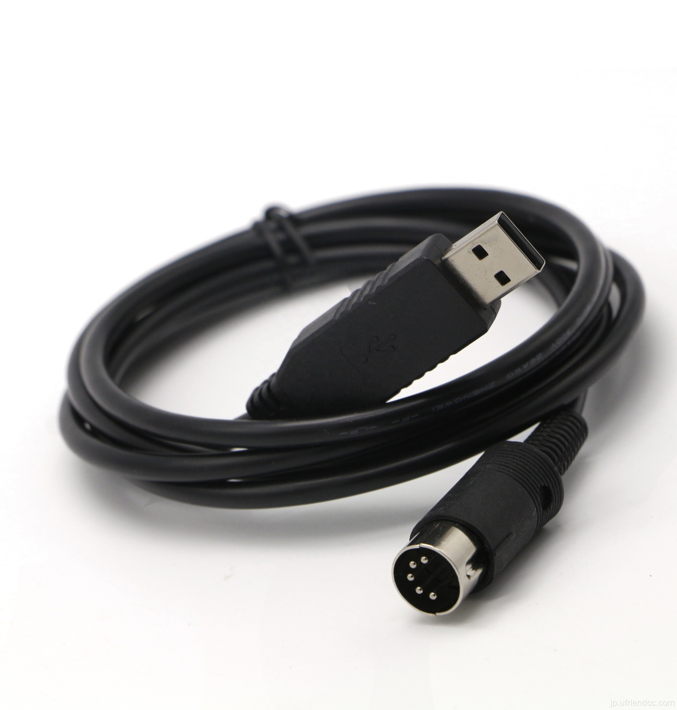 FTDI USB 2.0からDIN 5pin RS232ケーブル