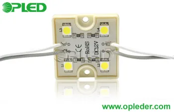 Rgb Ip67 12v Led Module , 0.96w 4 Leds For Channel Letters