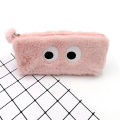 Hot sale custom big eyes plush pencil case