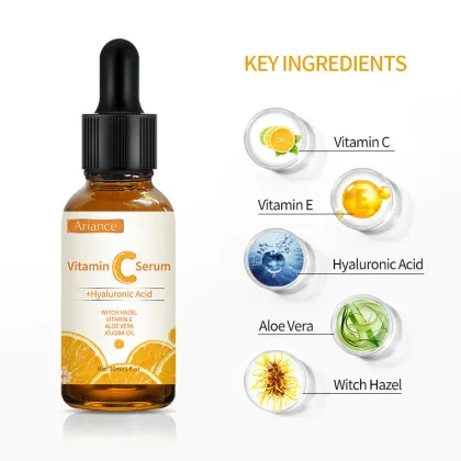 Mature Research Team Vitamin C Serum: Brighten Complexion with Hyaluronic Acid
