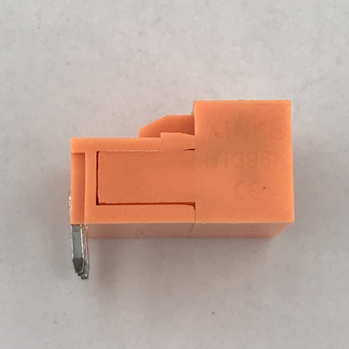 Blocs de jonction enfichables pour PCB orange à pas de 3,96 mm