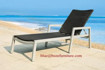 China Outdoor Rattan Furniture Wicker Lounge Bed (BZ-C008)