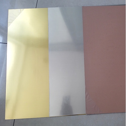 Gravure laser ABS double feuille de couleur couleur personnalisée