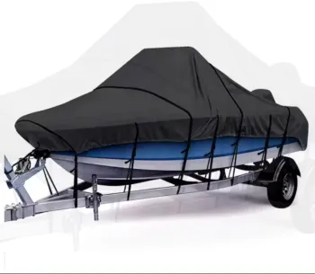 Custom Waterproof Boat Cover with Durable Oxford Fabric and Logo
