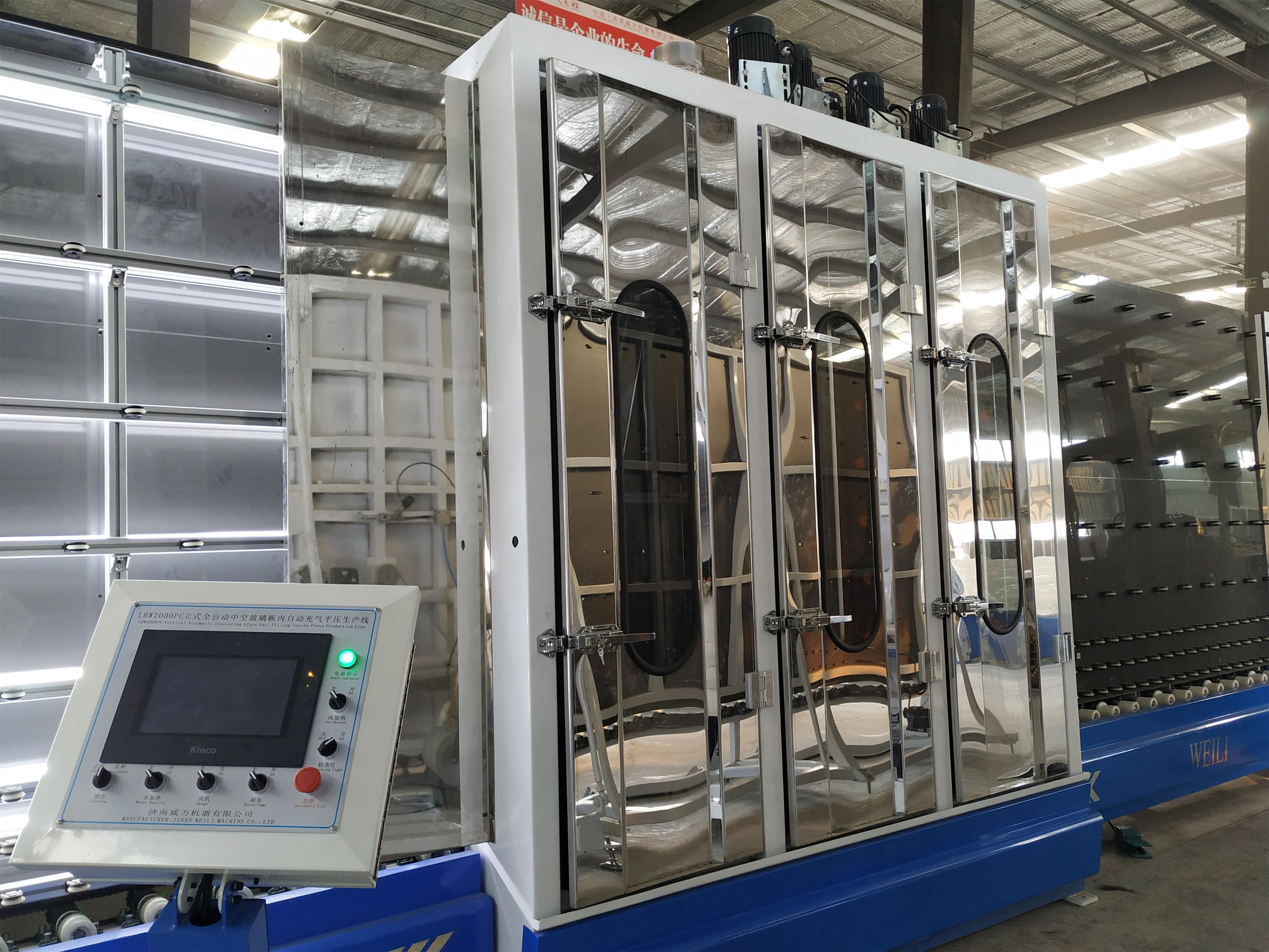 Automatic Vertical Glass Washing and Drying Machine