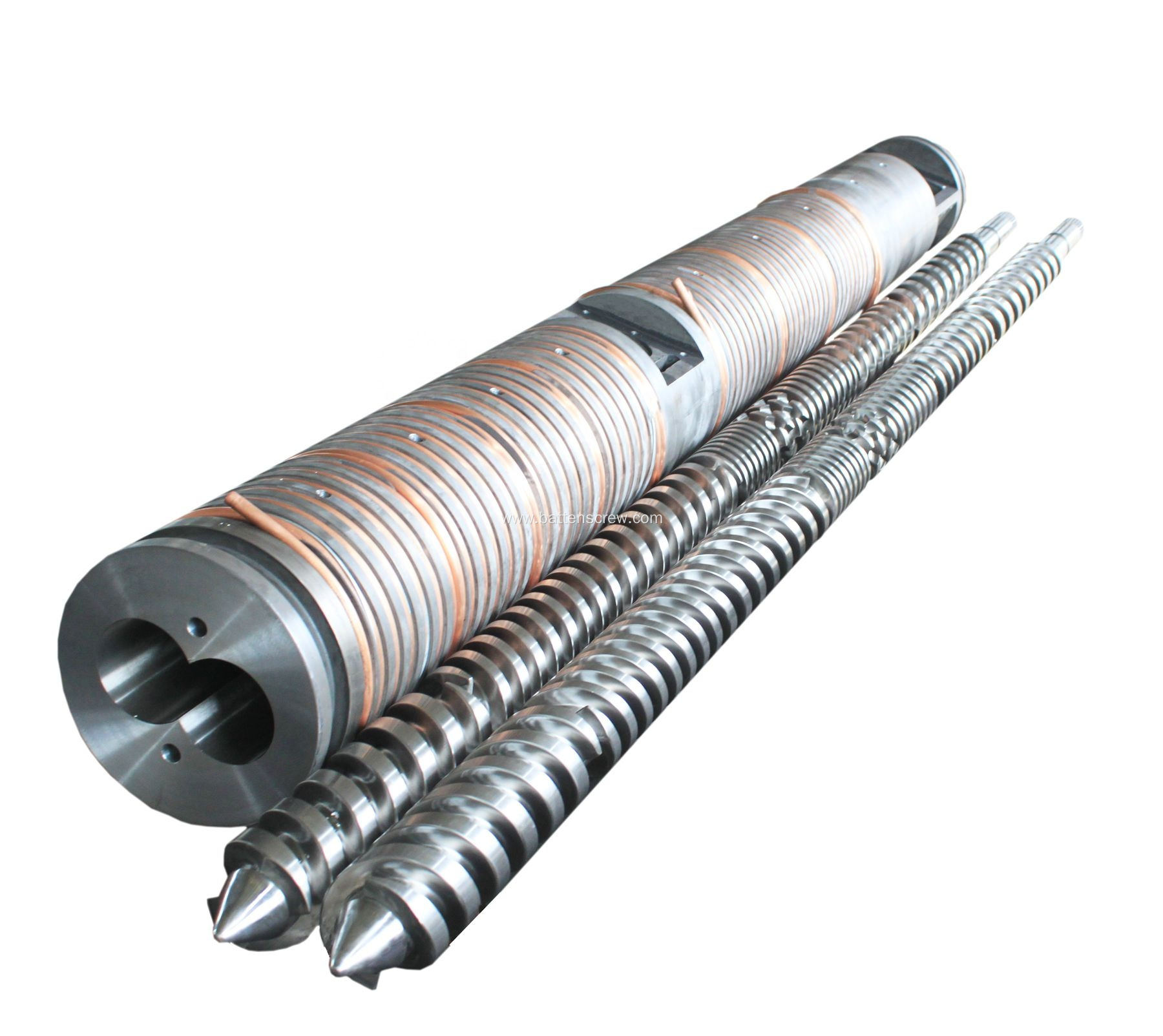 Bausano MD90 Parallel twin screw barrel