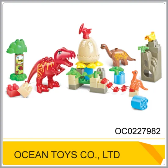 43pcs building block toy zoo animal set toy dinosaur toy OC0227982
