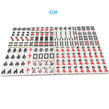 Singapore Malaysia style large size without magnetic Chinese  Mahjong Set