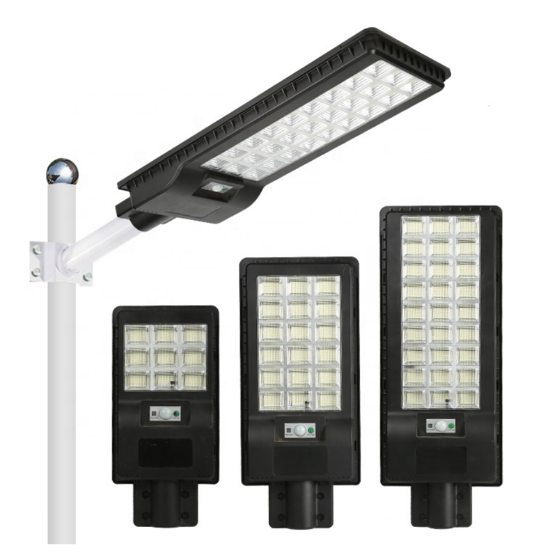 Ao ar livre 100W200W300W Integrated Solar Street Light