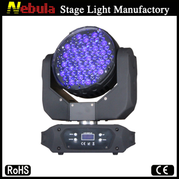 Nebula 91x3w Zoom Led RGBW Moving Head Wash Light