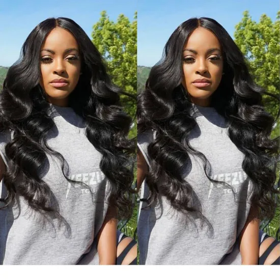 Body Wave Human Hair Wig Closure Wholesale 12A Grade Brazilian Cuticle Aligned Raw Virgin Hair Bundles Supplier