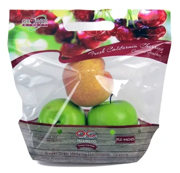 Custom Fresh Vegetables Plastic Bags