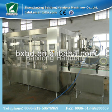 bottle washing filling capping machine