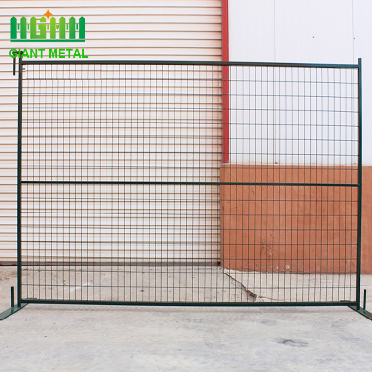 Canada standard outdoor welded construction temporary fence