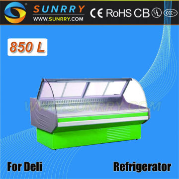 Boiled Deli Food Display Showcase 2500MM Length (SY-SDS1180B SUNRRY)