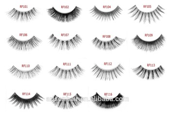 Beautiful design best eyelash, human hair eyelash extensions