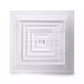 aluminium 4-Way Square HVAC CD-SB Ceiling Air Diffusers