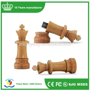 Wooden Chess Draughts Model USB Flash Drive 2.0 Memory Stick Pendrive 8GB