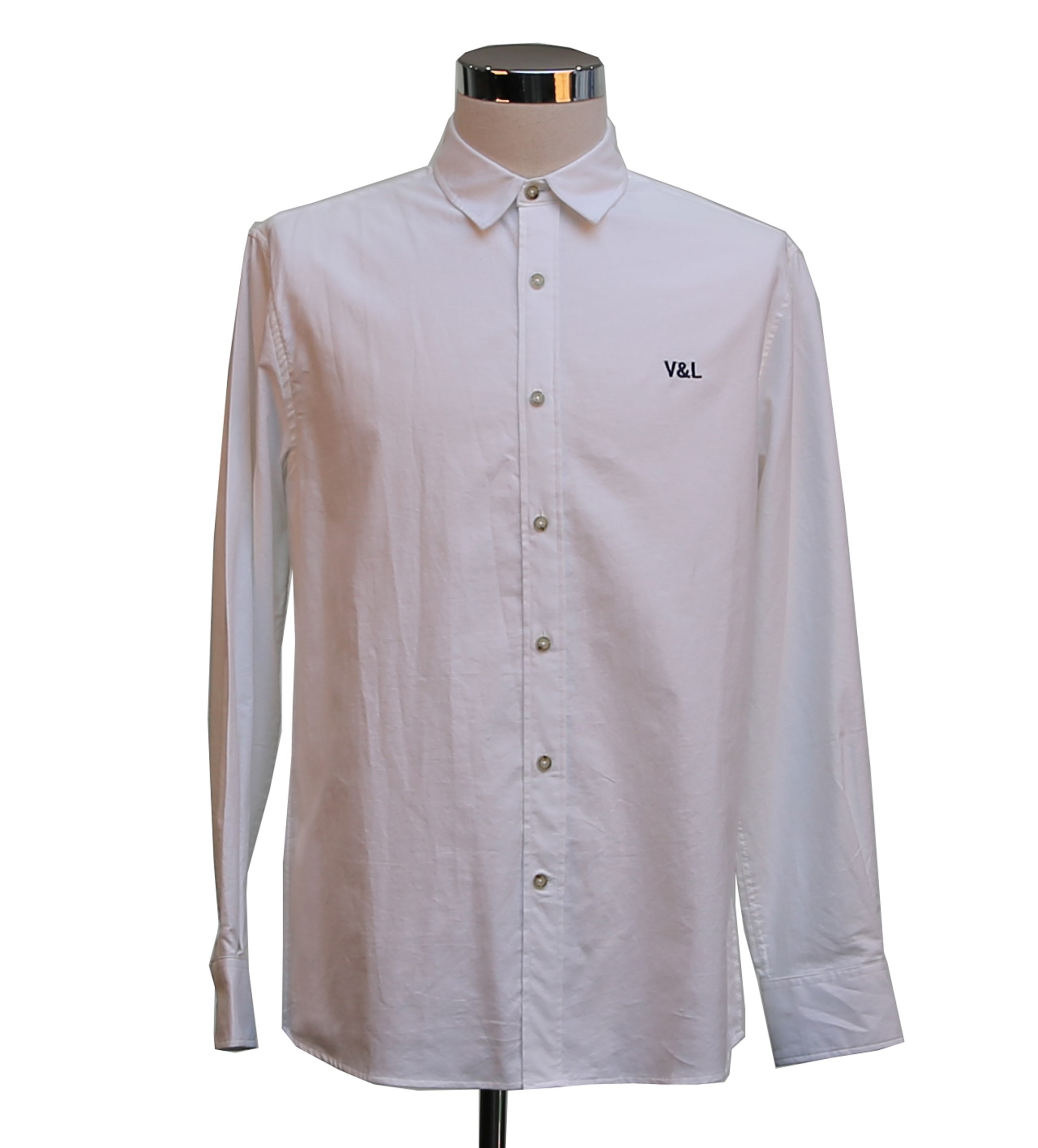 Oxford White Men's Dress Shirt