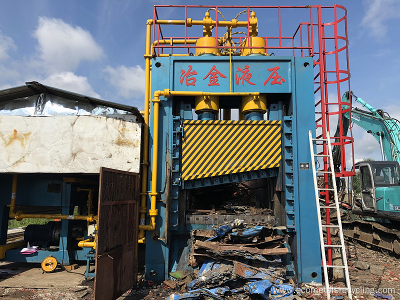 Automatic Stainless Steel Squeeze Shear for Metal Recycling